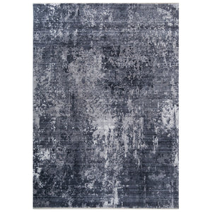 Ashton 565 Area Rugs Black Storm Rectangle 5-X-7