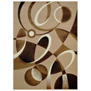 Load image into Gallery viewer, Contempo-45 Area Rugs Rectangle Latte 5-X-7