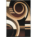 Load image into Gallery viewer, Moderno 19 Area Rugs Black 8-X-10