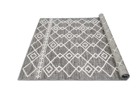 Linq-819 Area Rugs Rectangle Ivory 5-X-7
