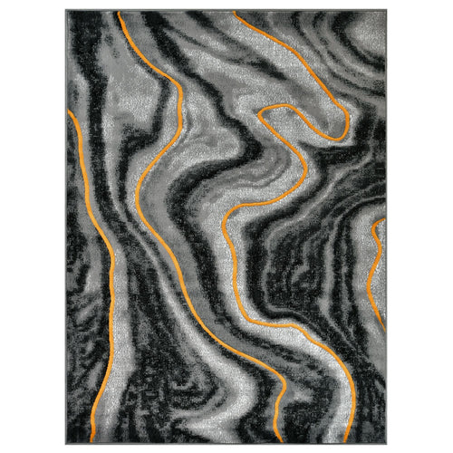 Impulse-926 Area Rugs Rectangle Golden Jolt 5-X-7