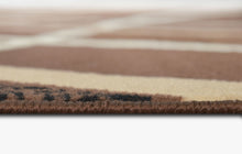Load image into Gallery viewer, Contempo 42 Area Rugs Chocolate Rectangle 5-X-7