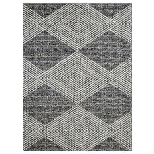 Linq-823 Area Rugs Runner Ivory 8-X-11