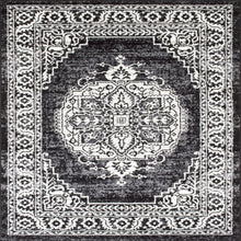 Load image into Gallery viewer, Ibiza-180 Area Rugs Black Rectangle 5-X-7