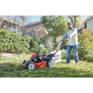 22 Inch SmartStow High Wheel Variable Speed Walk Behind Gas Self Propelled Mower
