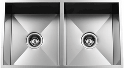 Rectangular Kitchen Sink - Double Bowl Kitchen Sink - 31-1/4” x 18-1/2” x 9”