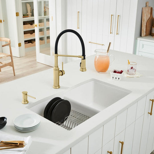 32 inch Double Bowl Kitchen Sink - Undermount Double Basin